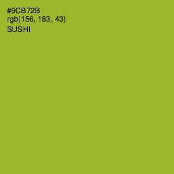 #9CB72B - Sushi Color Image