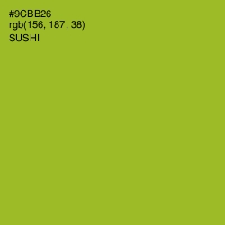 #9CBB26 - Sushi Color Image