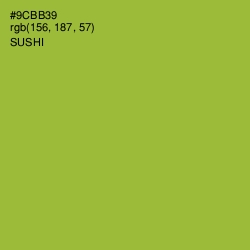 #9CBB39 - Sushi Color Image