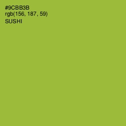 #9CBB3B - Sushi Color Image