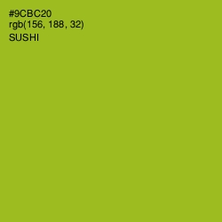 #9CBC20 - Sushi Color Image