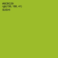 #9CBC29 - Sushi Color Image