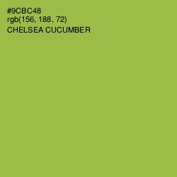 #9CBC48 - Chelsea Cucumber Color Image