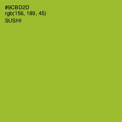 #9CBD2D - Sushi Color Image