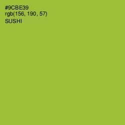 #9CBE39 - Sushi Color Image