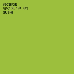 #9CBF3E - Sushi Color Image