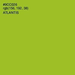 #9CC026 - Atlantis Color Image