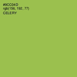 #9CC04D - Celery Color Image