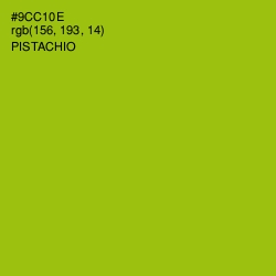 #9CC10E - Pistachio Color Image