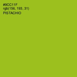 #9CC11F - Pistachio Color Image