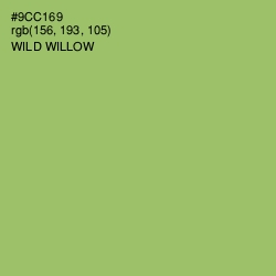 #9CC169 - Wild Willow Color Image