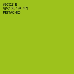 #9CC21B - Pistachio Color Image