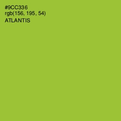 #9CC336 - Atlantis Color Image