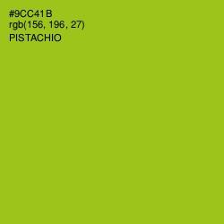 #9CC41B - Pistachio Color Image