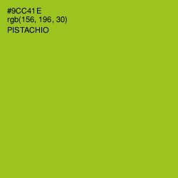 #9CC41E - Pistachio Color Image