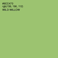 #9CC470 - Wild Willow Color Image