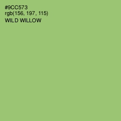#9CC573 - Wild Willow Color Image
