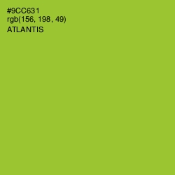 #9CC631 - Atlantis Color Image