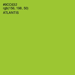 #9CC632 - Atlantis Color Image