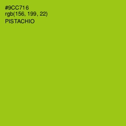 #9CC716 - Pistachio Color Image