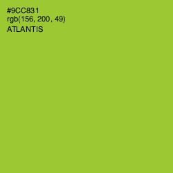 #9CC831 - Atlantis Color Image