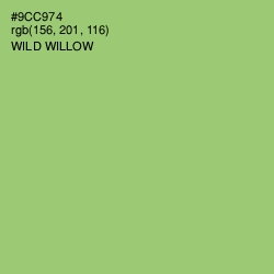 #9CC974 - Wild Willow Color Image