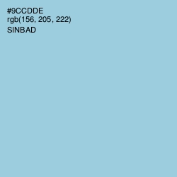 #9CCDDE - Sinbad Color Image