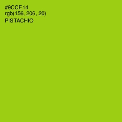 #9CCE14 - Pistachio Color Image