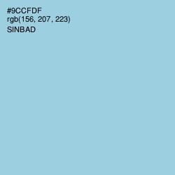 #9CCFDF - Sinbad Color Image