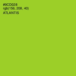 #9CD028 - Atlantis Color Image