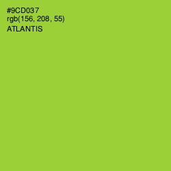 #9CD037 - Atlantis Color Image