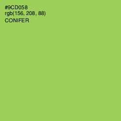 #9CD058 - Conifer Color Image