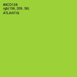 #9CD138 - Atlantis Color Image