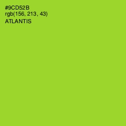 #9CD52B - Atlantis Color Image