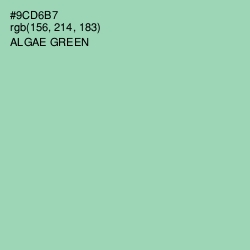 #9CD6B7 - Algae Green Color Image