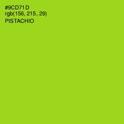 #9CD71D - Pistachio Color Image