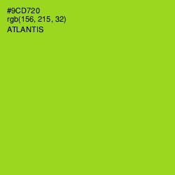 #9CD720 - Atlantis Color Image