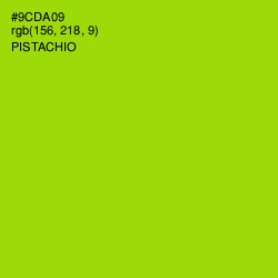 #9CDA09 - Pistachio Color Image
