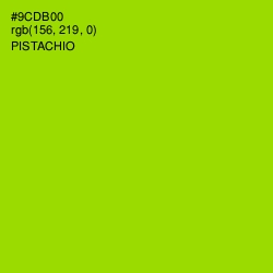 #9CDB00 - Pistachio Color Image