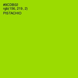 #9CDB02 - Pistachio Color Image