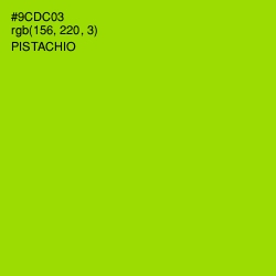#9CDC03 - Pistachio Color Image