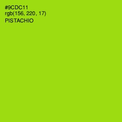 #9CDC11 - Pistachio Color Image