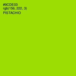 #9CDE03 - Pistachio Color Image