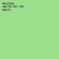 #9CDE8A - Feijoa Color Image