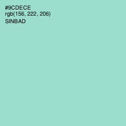 #9CDECE - Sinbad Color Image