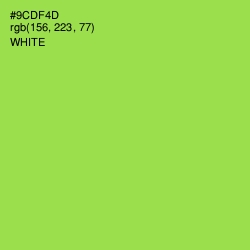 #9CDF4D - Conifer Color Image