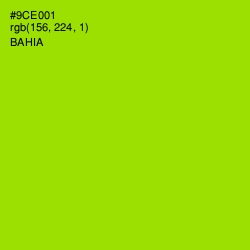 #9CE001 - Bahia Color Image