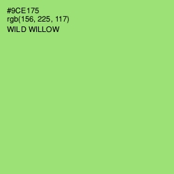 #9CE175 - Wild Willow Color Image