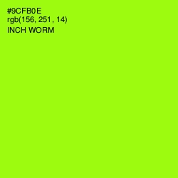 #9CFB0E - Inch Worm Color Image