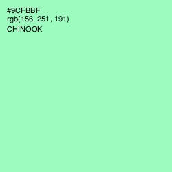 #9CFBBF - Chinook Color Image